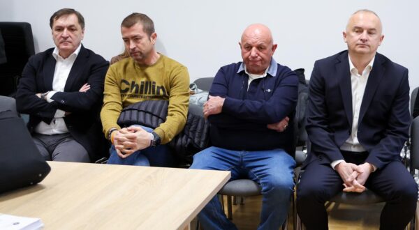 11.02.2025., Zagreb - Na Zupaniskom sudu u Zagrebu pocelo sudenje Kresi Peteku, Vinku Grgicu i Drazenu Barisicu i drugima u kraku afere Janaf. Photo: Matija Habljak/PIXSELL