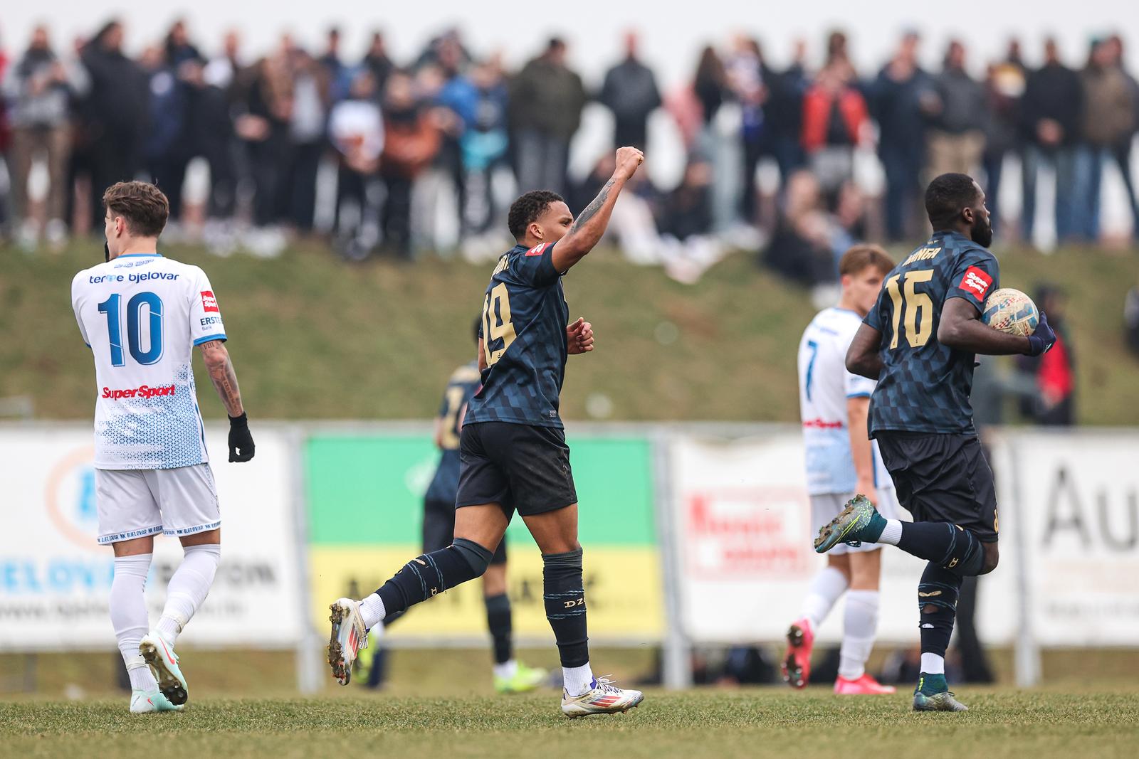 11.02.2025., Gradski stadion, Bjelovar - SuperSport Hrvatski nogometni kup, osmina finala, NK Bjelovar - GNK Dinamo.

Juan Cordoba Photo: Luka stanzl/PIXSELL