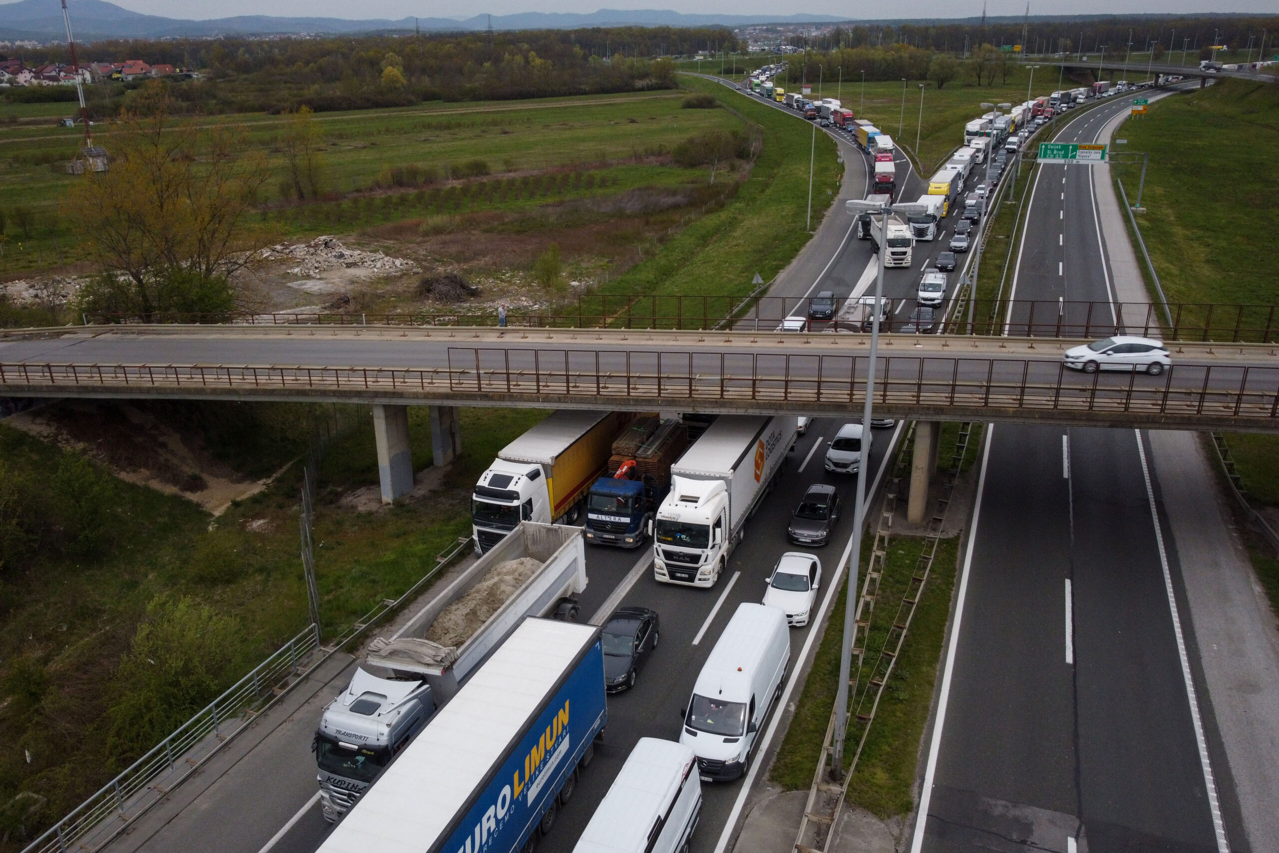 Gužva na zagrebačkoj obilaznici