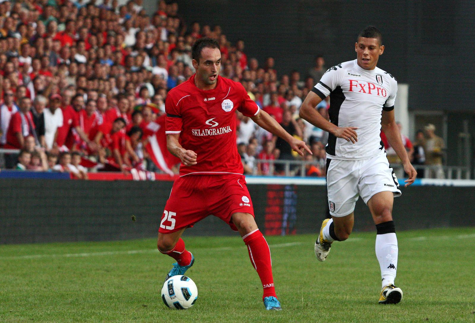 28.07.2011., Dugopolje - Nogometna utakmica 3. kvalifikacijskog kola Europske UEFA lige izmedju RNK Split i FC Fulham iz Londona. Filip MarcicrPhoto: Ivana Ivanovic/PIXSELL