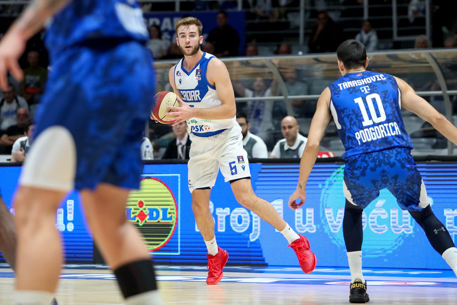 12.10.2024., dvorana Kresimira Cosica, Zadar - AdmiralBet ABA liga, 04. kolo, KK Zadar - KK Buducnost Voli. Photo: Sime Zelic/PIXSELL