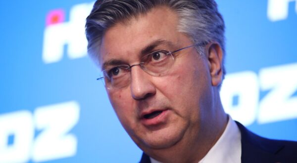 13.01.2025., Zagreb - Premijer Andrej Plenkovic dao je izjave za medije nakon sjednice Predsjednistva HDZ-a. Photo: Emica Elvedji/PIXSELL