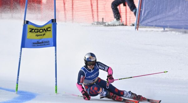 13.02.2025., Saalbach, Austrija - Svjetsko skijasko prvenstvo 2025 - prva voznja veleslalom zene.
Zrinka Ljutic Photo: Igor Soban/PIXSELL