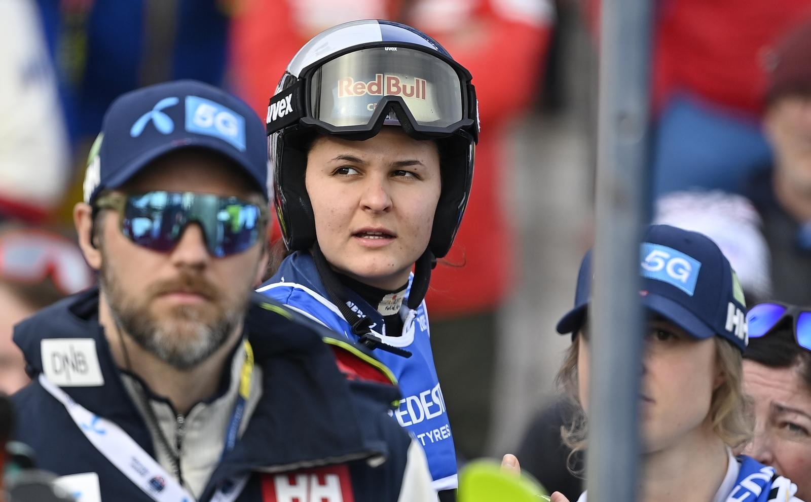 13.02.2025., Saalbach, Austrija - Svjetsko skijasko prvenstvo 2025 - Druga voznja veleslalom zene.
Zrinka Ljutic Photo: Igor Soban/PIXSELL