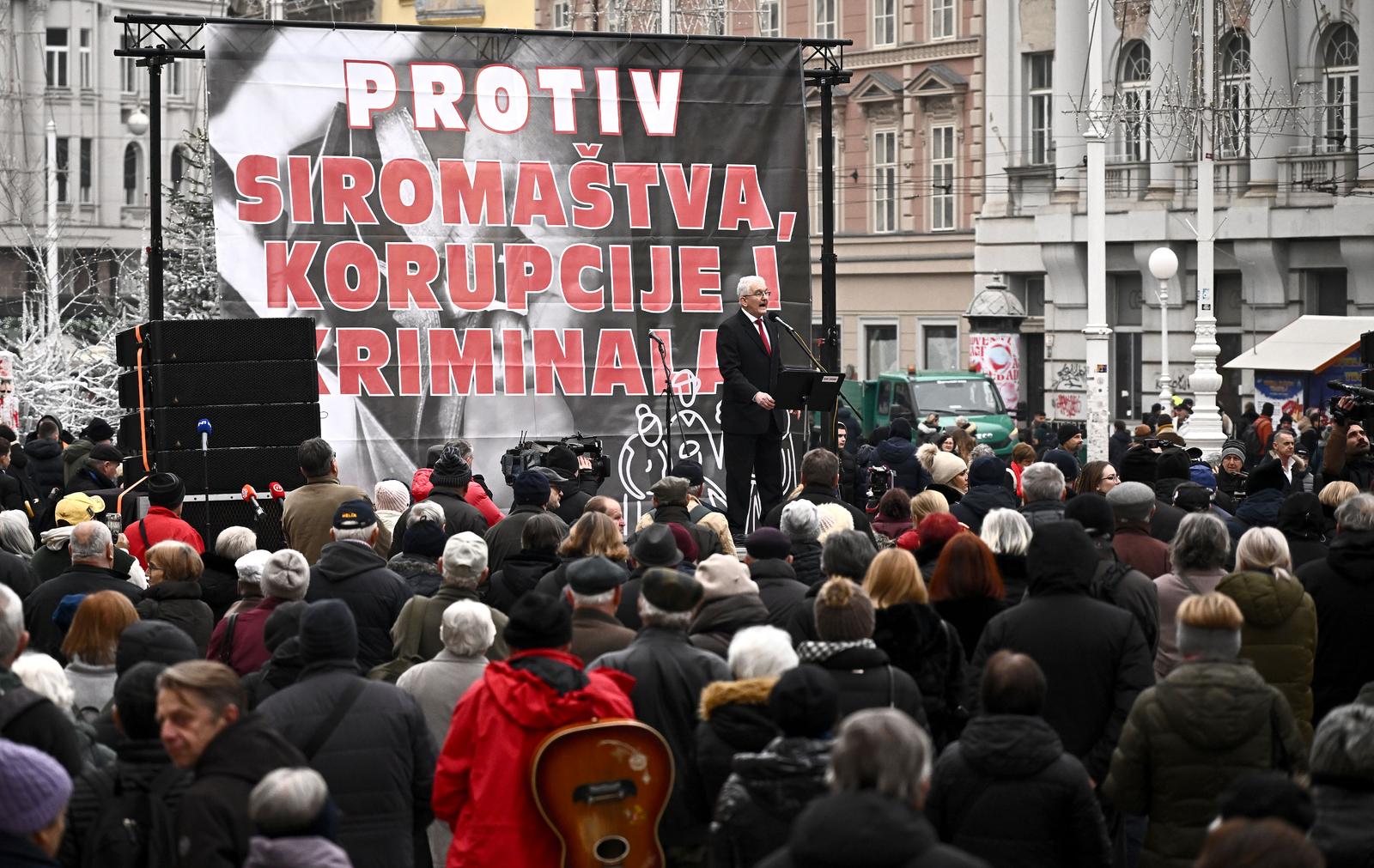 Prosvjed umirovljenika