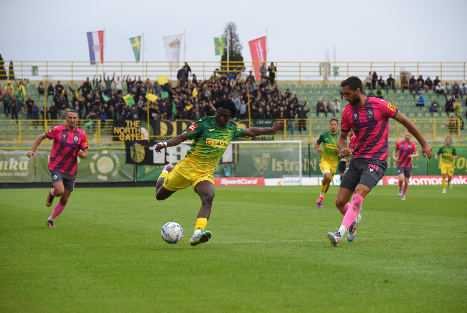 14.09.2024., Pula: Stadion Aldo Drosina, 6.kolo SuperSport, NK Istra 1961 - NK Lokomotiva. Photo: Sasa Miljevic / PIXSELL/PIXSELL