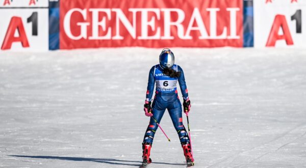 15.02.2025., Saalbach, Austrija - FIS Svjetsko prvenstvo u skijanju, zenski slalom, prva voznja. Zrinka Ljutic Photo: Igor Soban/PIXSELL