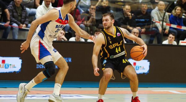 15.02.2025., Gradska sportska dvorana Zabok, Zagreb - SuperSport Kup Kresimir Cosic, finale, KK Alkar - KK Split. Photo: Goran Stanzl/PIXSELL