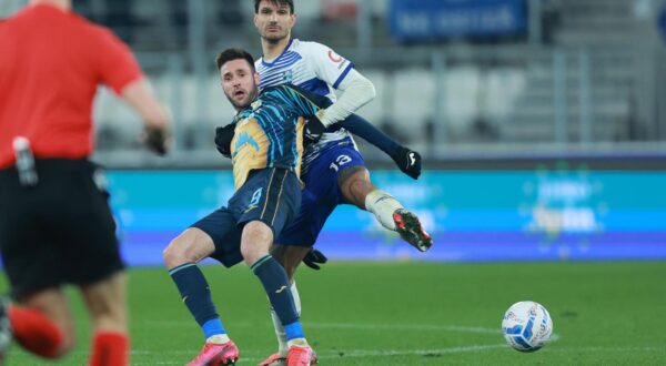 16.02.2025., stadion Opus Arena, Osijek - SuperSport HNL, 22. kolo, NK Osijek - HNK Rijeka. Photo: Davor Javorovic/PIXSELL
