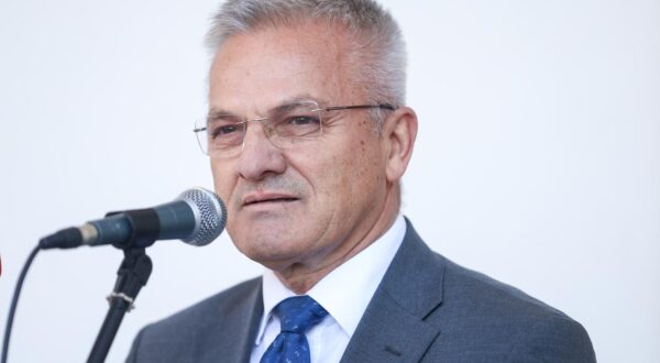 16.12.2024., Blatnica, Bosna i Hercegovina - Kandidat za predsjednika Republike Hrvatske Dragan Primorac prisustvovao je ceremoniji otvaranja doma kulture u Blatnici. Photo: Armin Durgut/PIXSELL
