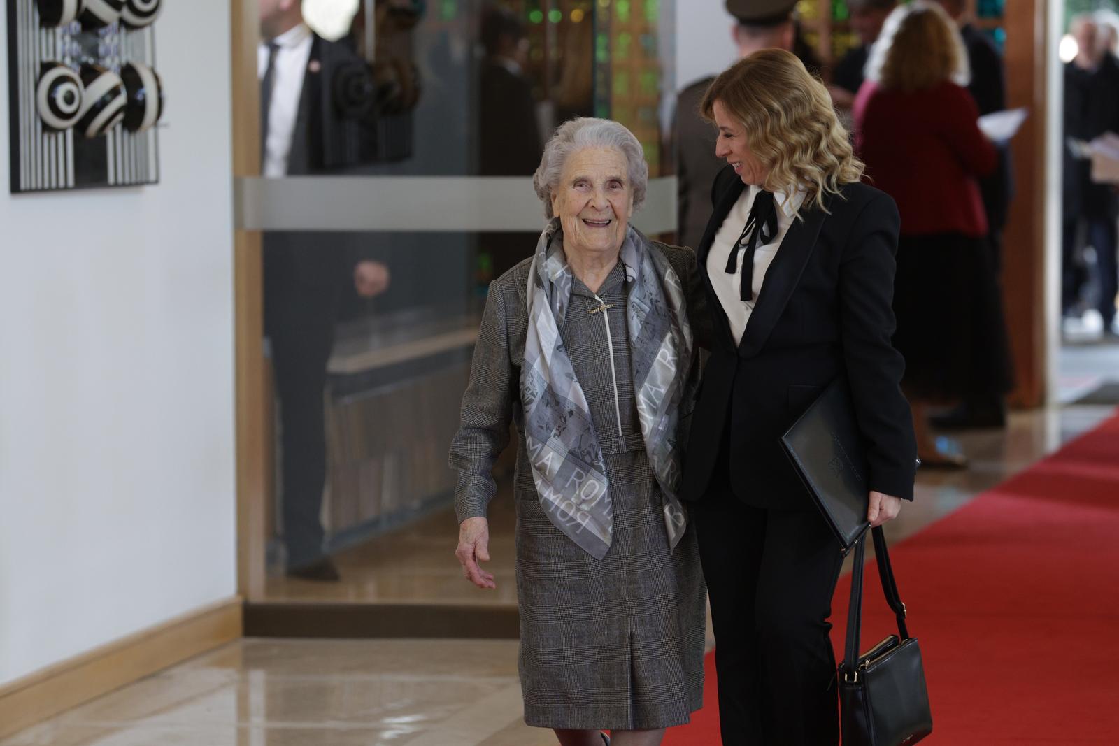 18.02.2025., Zagreb - Svecana inauguracija novoizabranog hrvatskog predsjednika Zorana Milanovica odrzana u Predsjednickim dvorima na Pantovcaku. Photo: Damir Sencar/HINA/POOL/PIXSELL