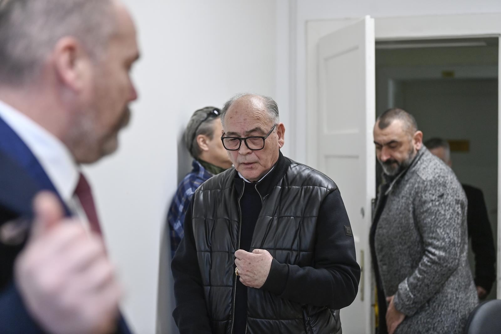 18.02.2025., Zagreb - Na Zupanijskom sudu sudi se bivsem nacelniku Segeta Vinku ZulImu za zlouporabu polozaja i ovlasti. Photo: Igor Soban/PIXSELL