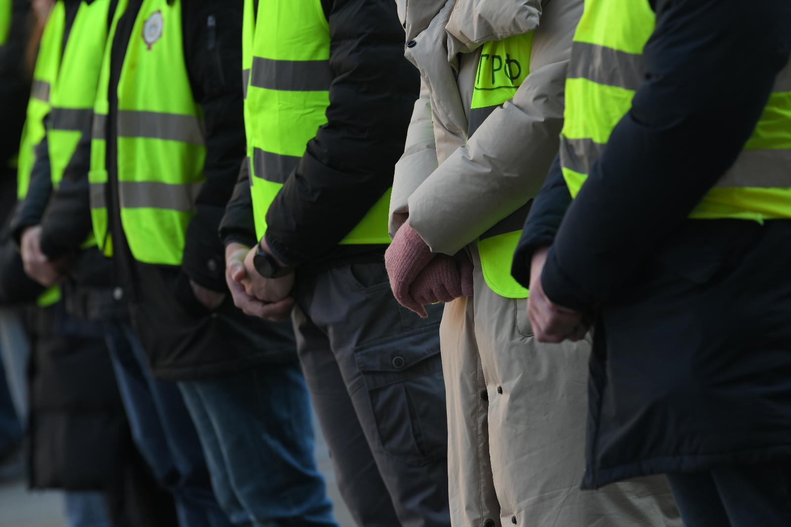 19, February, 2025, Beograd - U 11.52 odrzana je studentska blokada saobracaja kod Tehnickih fakulteta kao deo akcije "Zastani, Srbijo". Photo: M. M. A./ATAImages

19, februar, 2025, Beograd - U 11.52 odrzana je studentska blokada saobracaja kod Tehnickih fakulteta kao deo akcije "Zastani, Srbijo". .  Photo: M. M. A./ATAImages Photo: M. M./ATAImages/PIXSELL