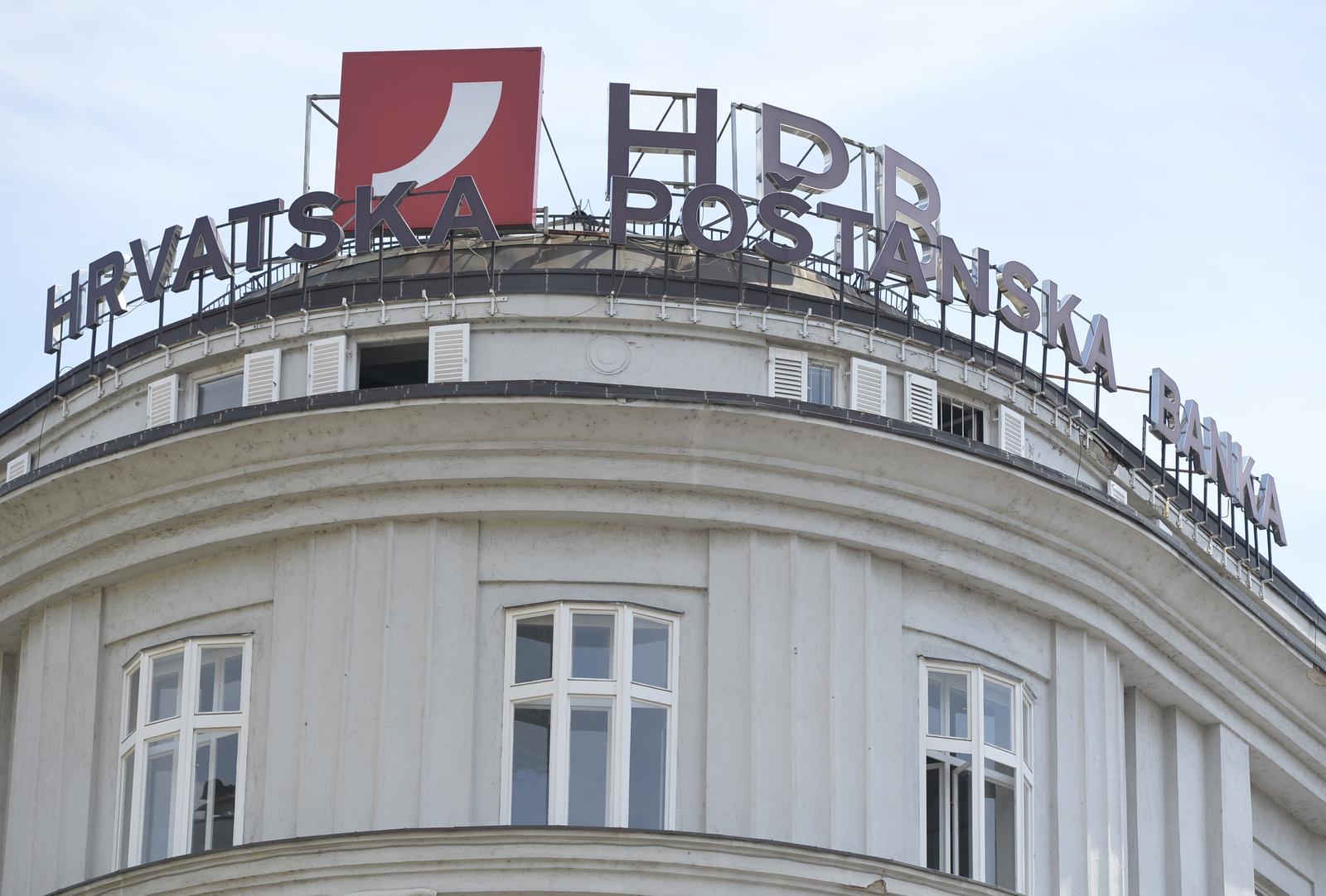 19.07.2013., Zagreb - Zgrada Hrvatske postanske banke. Vlada prodaje Hrvatsku postansku banku kako bi se smanjile potrebe za zaduzivanje kojim se financira proracunski manjak. Photo: Marko Lukunic/PIXSELL