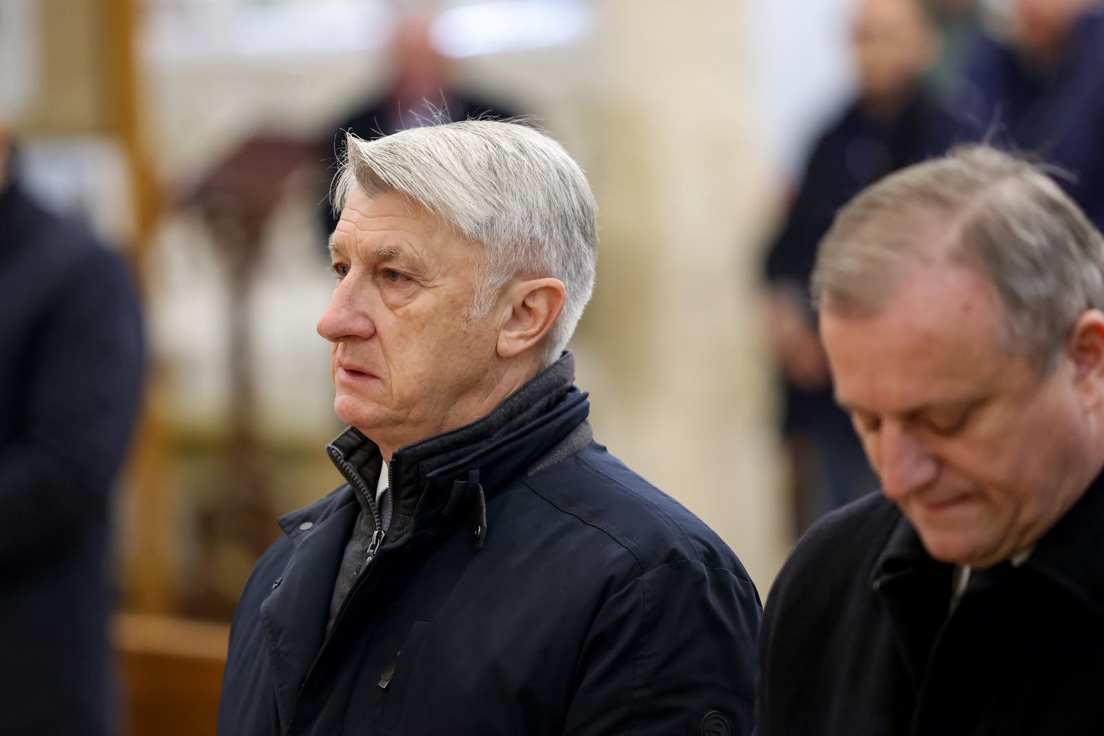 21.01.2025., Zadar - Misa povodom obiljezavanja 32. obljetnice vojno - redarstvene akcije Maslenica Photo: Sime Zelic/PIXSELL