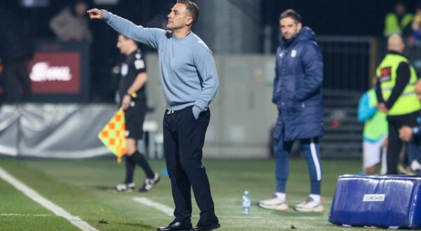 22.02.2025., stadion Rujevica, Rijeka - SuperSport HNL, 23. kolo, HNK Rijeka - GNK Dinamo. trener Dinama Fabio Cannavaro. Photo: Nel Pavletic/PIXSELL