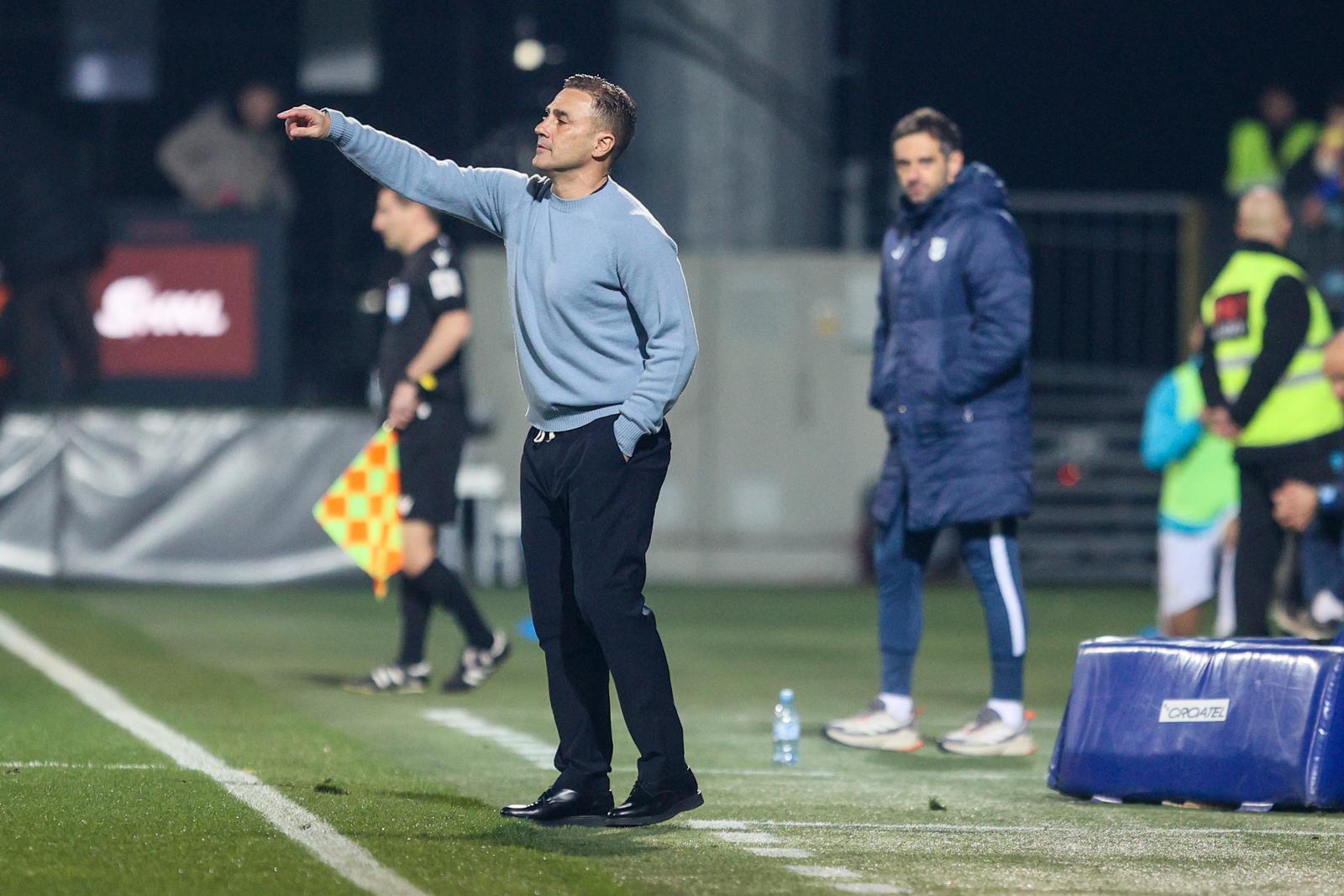 22.02.2025., stadion Rujevica, Rijeka - SuperSport HNL, 23. kolo, HNK Rijeka - GNK Dinamo. trener Dinama Fabio Cannavaro. Photo: Nel Pavletic/PIXSELL