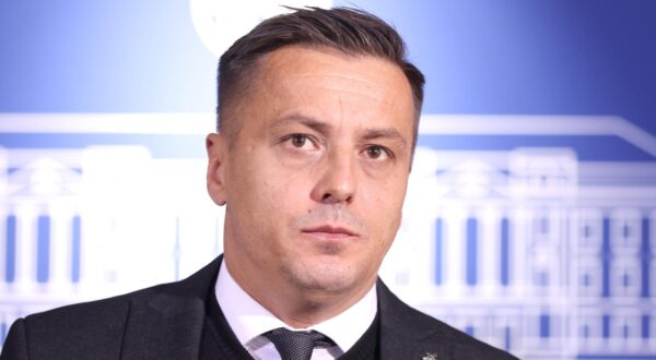 23.01.2025., Zagreb - Na konferenciji za medije Kluba zastupnika Mosta i nezavisnog zastupnika Josipa Jurcevica odrzanoj u Saboru o temi „Gradjanima je dosta Andrejeve inflacije!“ govorili su zastupnici Kluba. Photo: Patrik Macek/PIXSELL