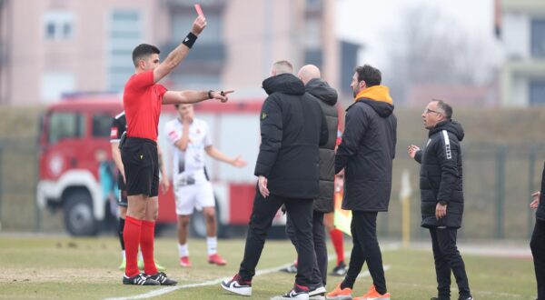 23.02.2025., Gradski stadion, Velika Gorica - SuperSport HNL, 23. kolo, HNK Gorica - HNK Sibenik. Photo: Slavko Midzor/PIXSELL