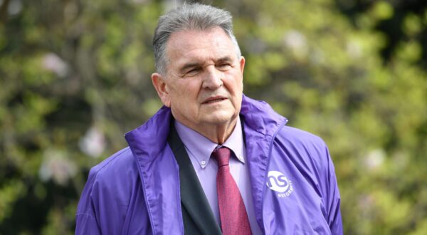 23.03.2024., Varazdin - Veliki prosvjed oporbe "Rijeke pravde dolaze". Radimir Čačić. Photo: Vjeran Zganec Rogulja/PIXSELL