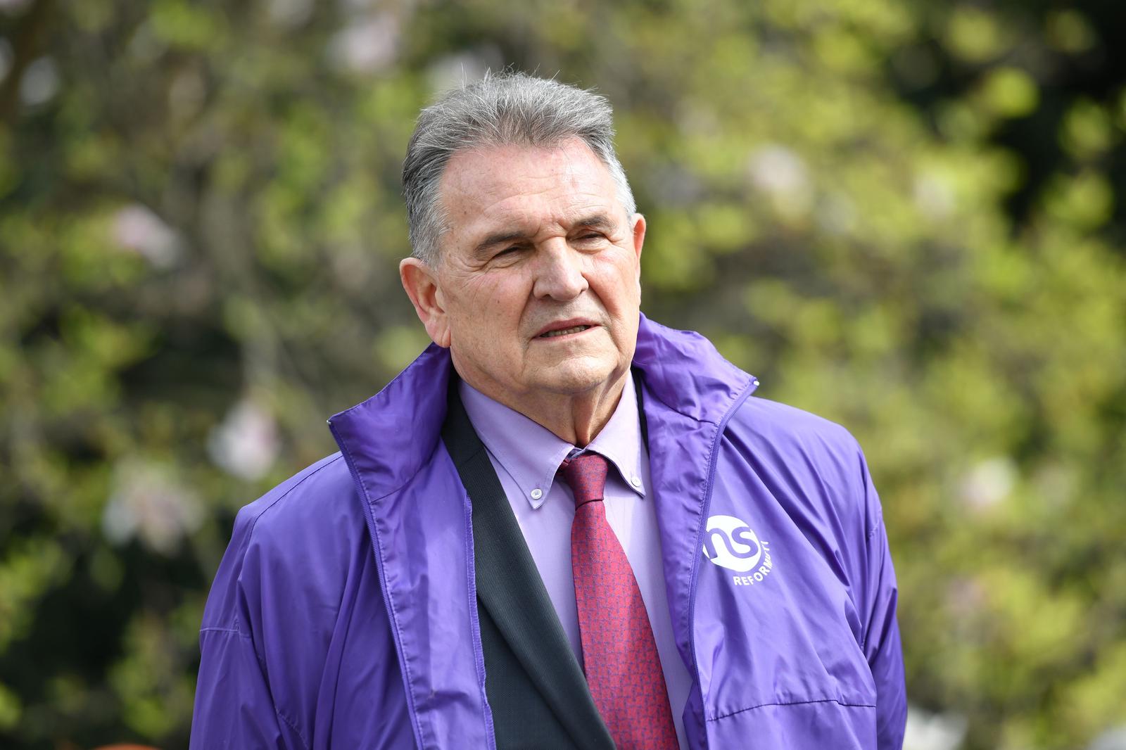 23.03.2024., Varazdin - Veliki prosvjed oporbe "Rijeke pravde dolaze". Radimir Čačić. Photo: Vjeran Zganec Rogulja/PIXSELL