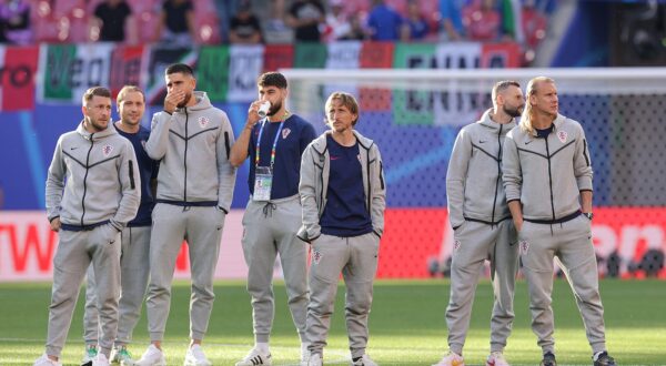 24.06.2024., stadion Leipzig, Leipzig, Njemacka - Europsko prvenstvo 2024., skupina B, 3. kolo, Hrvatska - Italija.  Photo: Luka stanzl/PIXSELL
