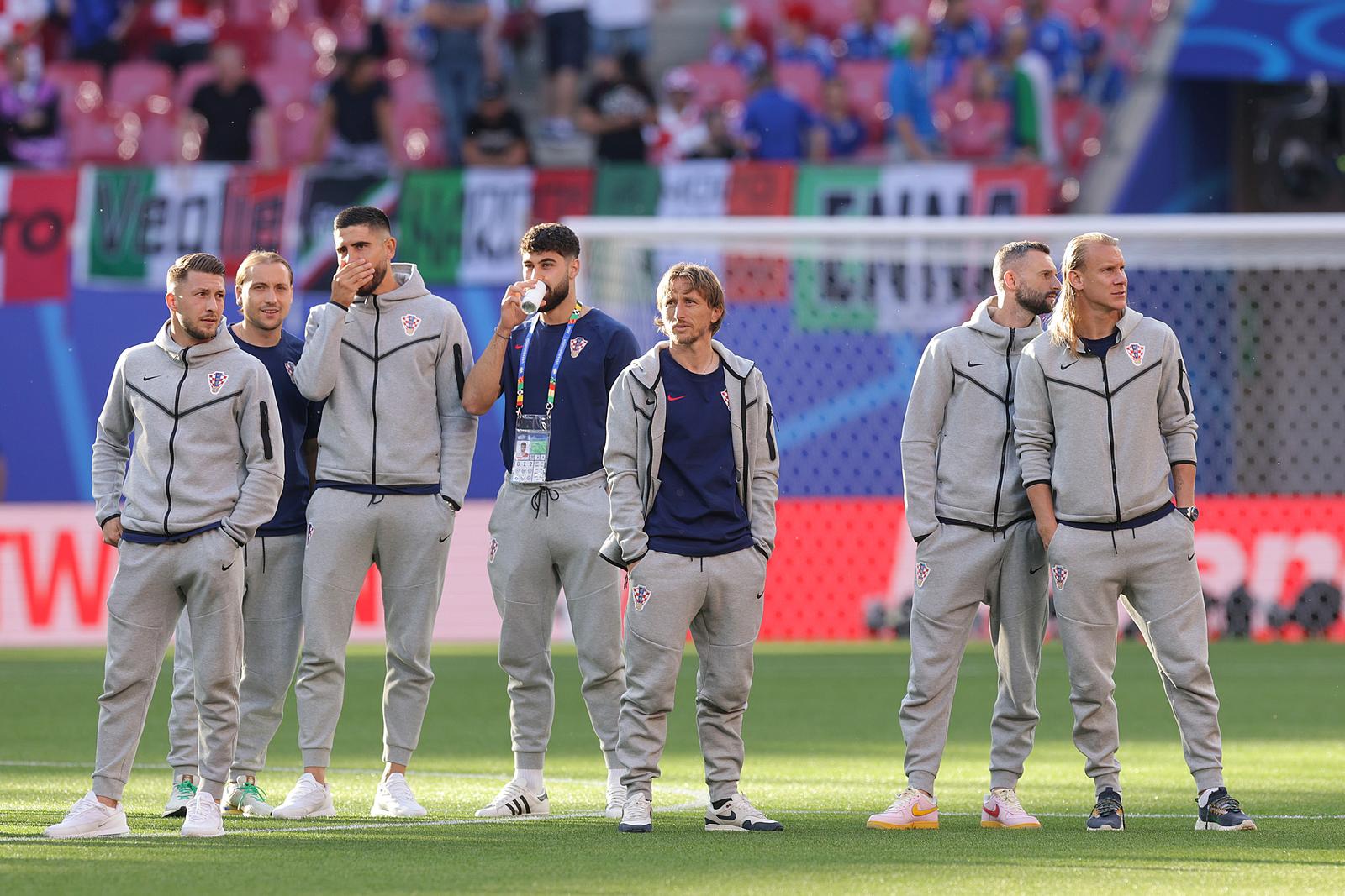 24.06.2024., stadion Leipzig, Leipzig, Njemacka - Europsko prvenstvo 2024., skupina B, 3. kolo, Hrvatska - Italija.  Photo: Luka stanzl/PIXSELL