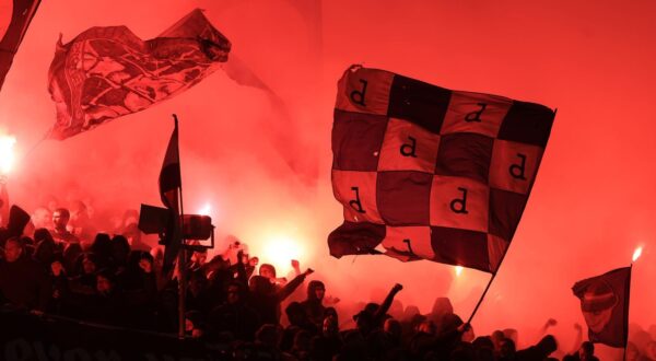 25.01.2025., stadion Maksimir, Zagreb - SuperSport HNL, 19. kolo, GNK Dinamo - NK Istra 1961. navijaci Dinama Bad Blue Boysi Photo: Marko Prpic/PIXSELL
