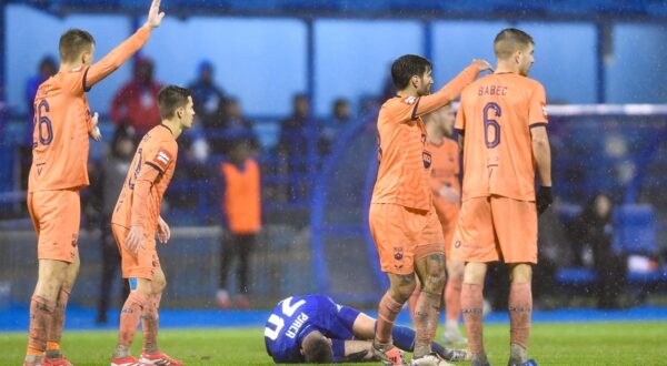 26.02.2025., stadion Maksimir, Zagreb - SuperSport Hrvatski nogometni kup, cetvrtfinale, GNK Dinamo - NK Osijek. Photo: Marko Juric/PIXSELL