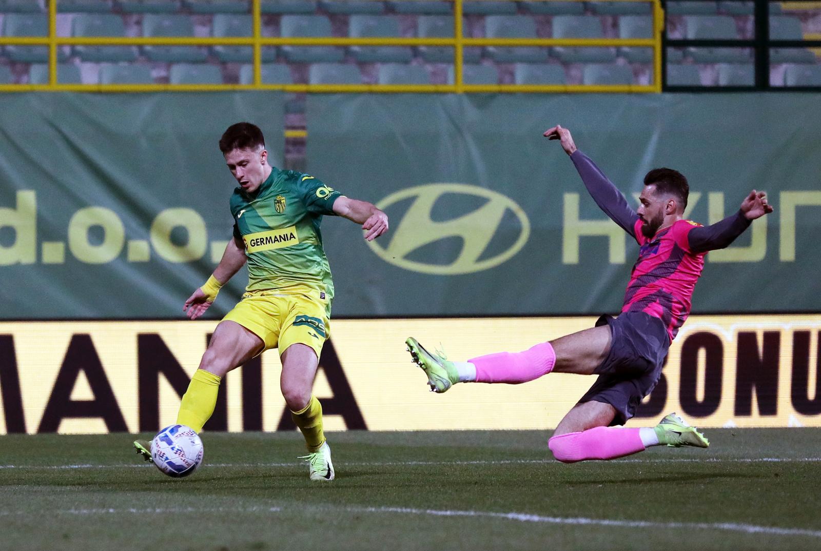 28.02.2025., stadion Aldo Drosina, Pula - SuperSport HNL, 24. kolo, NK Istra 1961 - NK Lokomotiva. Photo: Sasa Miljevic/PIXSELL