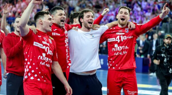 30.01.2025., Arena Zagreb, Zagreb - IHF Svjetsko rukometno prvenstvo 2025., polufinale, Francuska - Hrvatska. Photo: Sanjin Strukic/PIXSELL