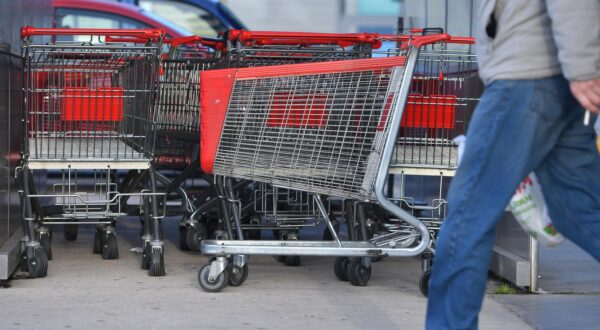 31.01.2025., Sibenik - Drugi veliki bojkot trgovina zbog visokih cijena na koji je pozvala gradjanska incijativa. Photo: Hrvoje Jelavic/PIXSELL