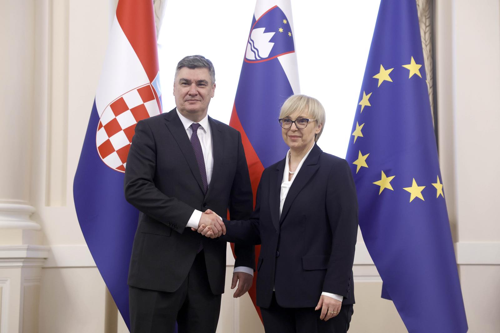 Zoran Milanović i Nataša Pirc Musar