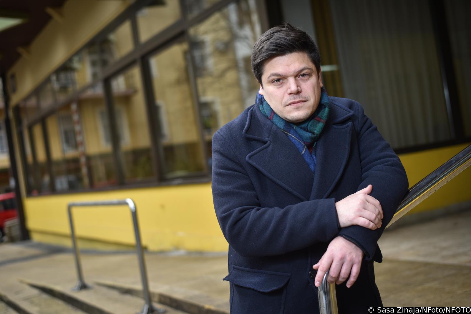 10.01.2024., Zagreb - Viseslav Raos, politolog, prodekan za znanost, infrastrukturu i financije na Fakultetu politickih znanosti u Zagrebu. Photo: Sasa Zinaja/NFoto/NFOTO