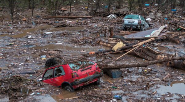 FILE PHOTO: A drone view shows the aftermath of floods and landslides in the village of Donja Jablanica, Bosnia and Herzegovina, October 6, 2024.REUTERS/Marko Djurica/File Photo Photo: MARKO DJURICA/REUTERS