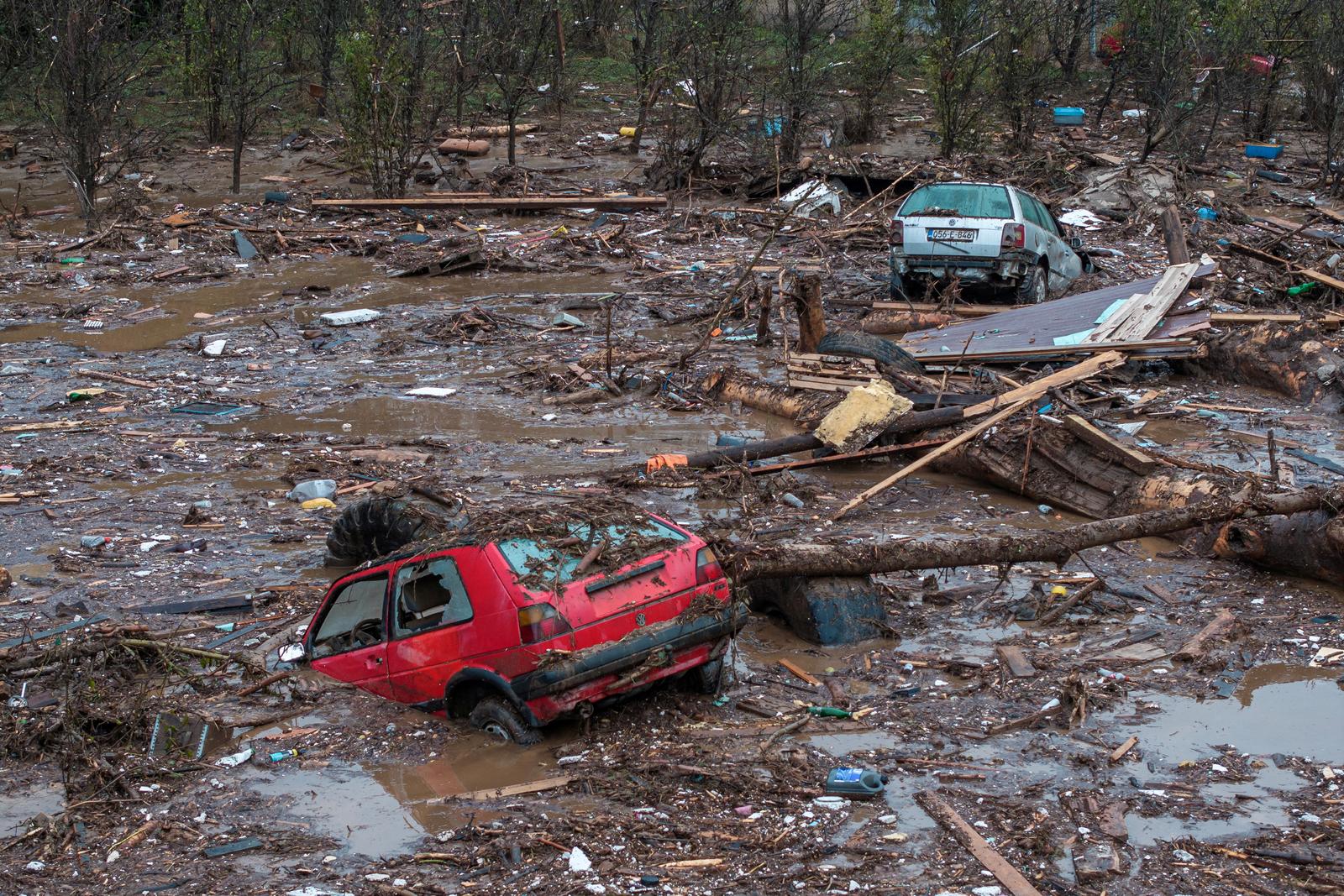 FILE PHOTO: A drone view shows the aftermath of floods and landslides in the village of Donja Jablanica, Bosnia and Herzegovina, October 6, 2024.REUTERS/Marko Djurica/File Photo Photo: MARKO DJURICA/REUTERS