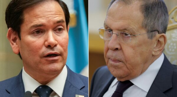 (COMBO) This combination of pictures created on February 17, 2025 shows, L-R, US Secretary of State Marco Rubio in Guatemala City on February 5, 2025 and Russian Foreign Minister Sergei Lavrov in Moscow, on February 12, 2025. 
 Top US and Russian diplomats will meet in Saudi Arabia on February 17, 2025, for talks on resetting the countries' fractured relations and possibly paving the way to ending the Ukraine war. Russia's Foreign Minister Sergei Lavrov and senior Putin aide Yuri Ushakov will meet with US Secretary of State Marco Rubio, National Security Advisor Mike Waltz and Special Envoy Steve Witkoff.,Image: 965213375, License: Rights-managed, Restrictions: , Model Release: no, Credit line: Mark Schiefelbein / AFP / Profimedia