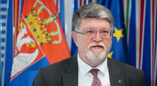 26, February, 2025, Belgrade - The European Parliament rapporteur for Serbia, Tonino Picula, took the opportunity to talk to journalists in Belgrade at the end of his visit. Tonino Picula. Photo: M.M./ATAImages

26, februar, 2025, Beograd - Izvestilac Evropskog parlamenta za Srbiju Tonino Picula iskoristio je priliku da razgovara sa novinarima u Beogradu na kraju svoje posete. Photo: M.M./ATAImages Photo: M.M/ATA Images/PIXSELL