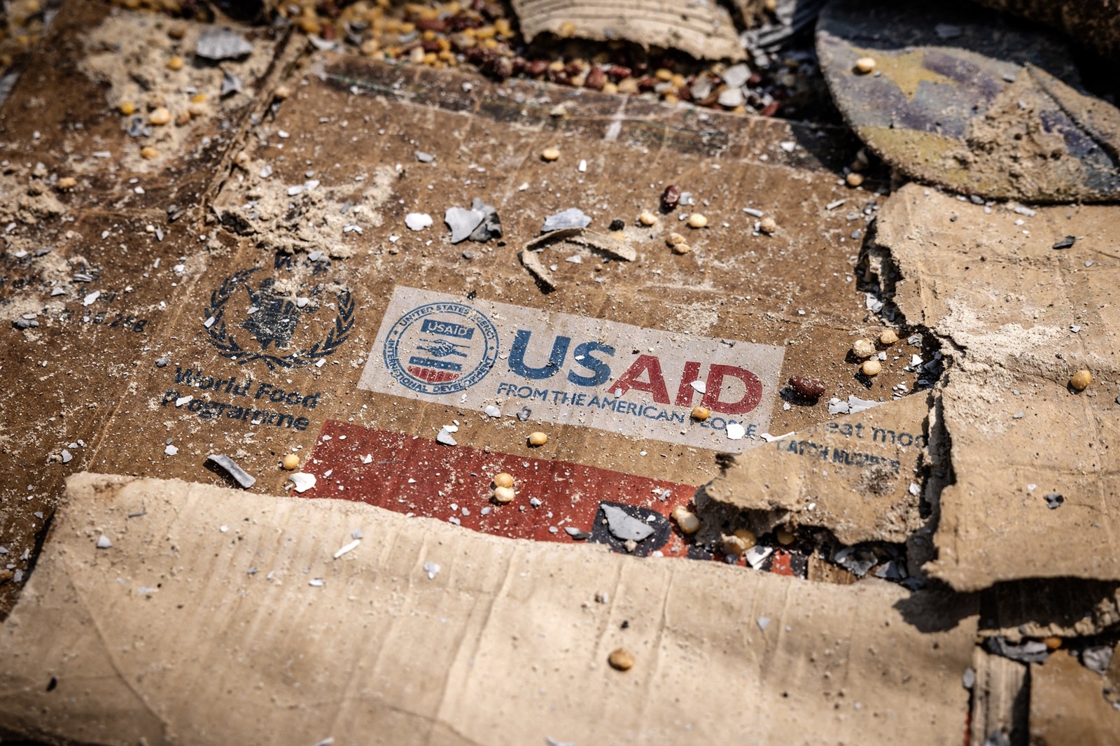 A USAID logo is visible on a box amid the scattered remains of boxes and materials left behind by looters after widespread vandalism and looting following clashes at the World Food Programme (WFP) warehouse in Bukavu on February 21, 2025. Congolese President Felix Tshisekedi is on a quest for support as war in the east rages, but has so far returned empty-handed from trips abroad while anxiety mounts at home.
Tshisekedi recently visited Angola and attended a security conference in Munich without making a clear diplomatic breakthrough, after Rwanda-backed M23 fighters seized control of two major eastern cities in the Democratic Republic of Congo.,Image: 966962250, License: Rights-managed, Restrictions: , Model Release: no, Credit line: Luis TATO / AFP / Profimedia