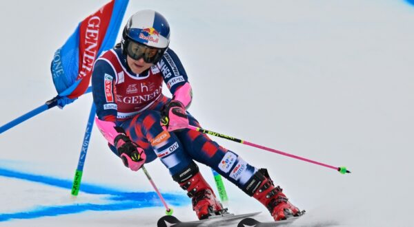February 22, 2025, Sestriere, Milan, Italy: Zrinka LJUTIC (CRO)  during  AUDI FIS Ski World Cup - Giant Slalom - Women, Alpine Ski race in Sestriere, Italy, February 22 2025,Image: 967576338, License: Rights-managed, Restrictions: * Italy Rights Out *, Model Release: no, Credit line: Danilo Vigo/Ipa Sport / Ipa-Agen / Zuma Press / Profimedia