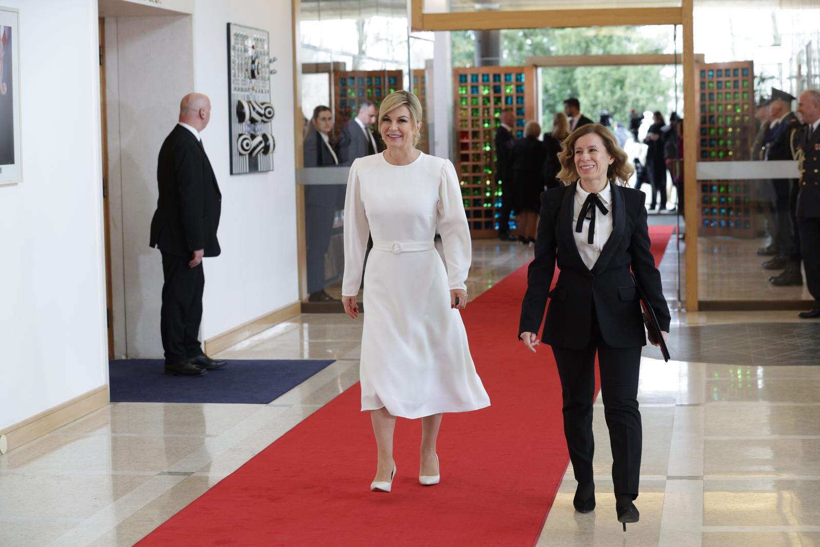 18.02.2025., Zagreb - Svecana inauguracija novoizabranog hrvatskog predsjednika Zorana Milanovica odrzana u Predsjednickim dvorima na Pantovcaku.  Photo: Lana Slivar Dominic/HINA/POOL/PIXSELL