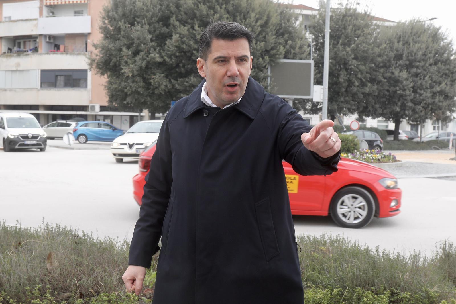 17.02.2025., Metkovic - Nikola Grmoja najavio kandidaturu za gradonacelnika Metkovica. Photo: Ivo Cagalj/PIXSELL