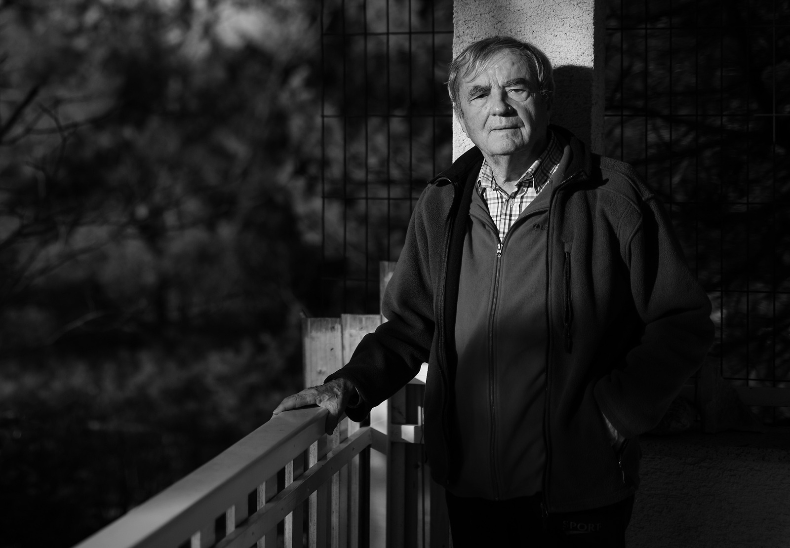 17.12.2023., Zagreb -  Pjesnik Petar Gudelj