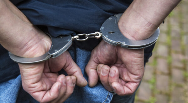Handcuffed hands, North Rhine-Westphalia, Germany,Image: 176987792, License: Rights-managed, Restrictions: , Model Release: no, Credit line: Jochen Tack / imageBROKER / Profimedia