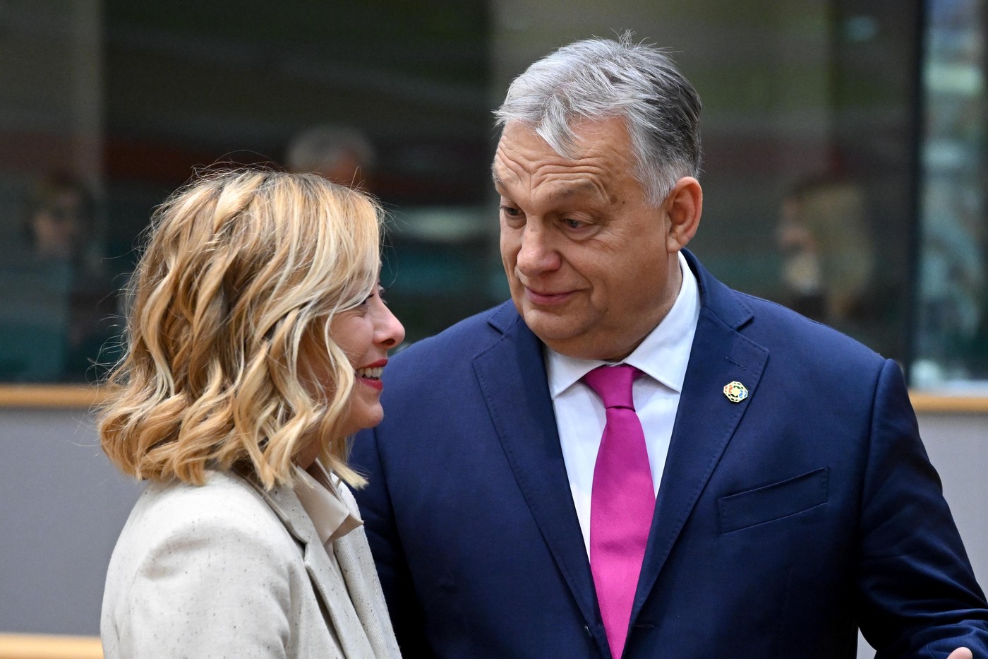 Giorgia Meloni i Viktor Orban