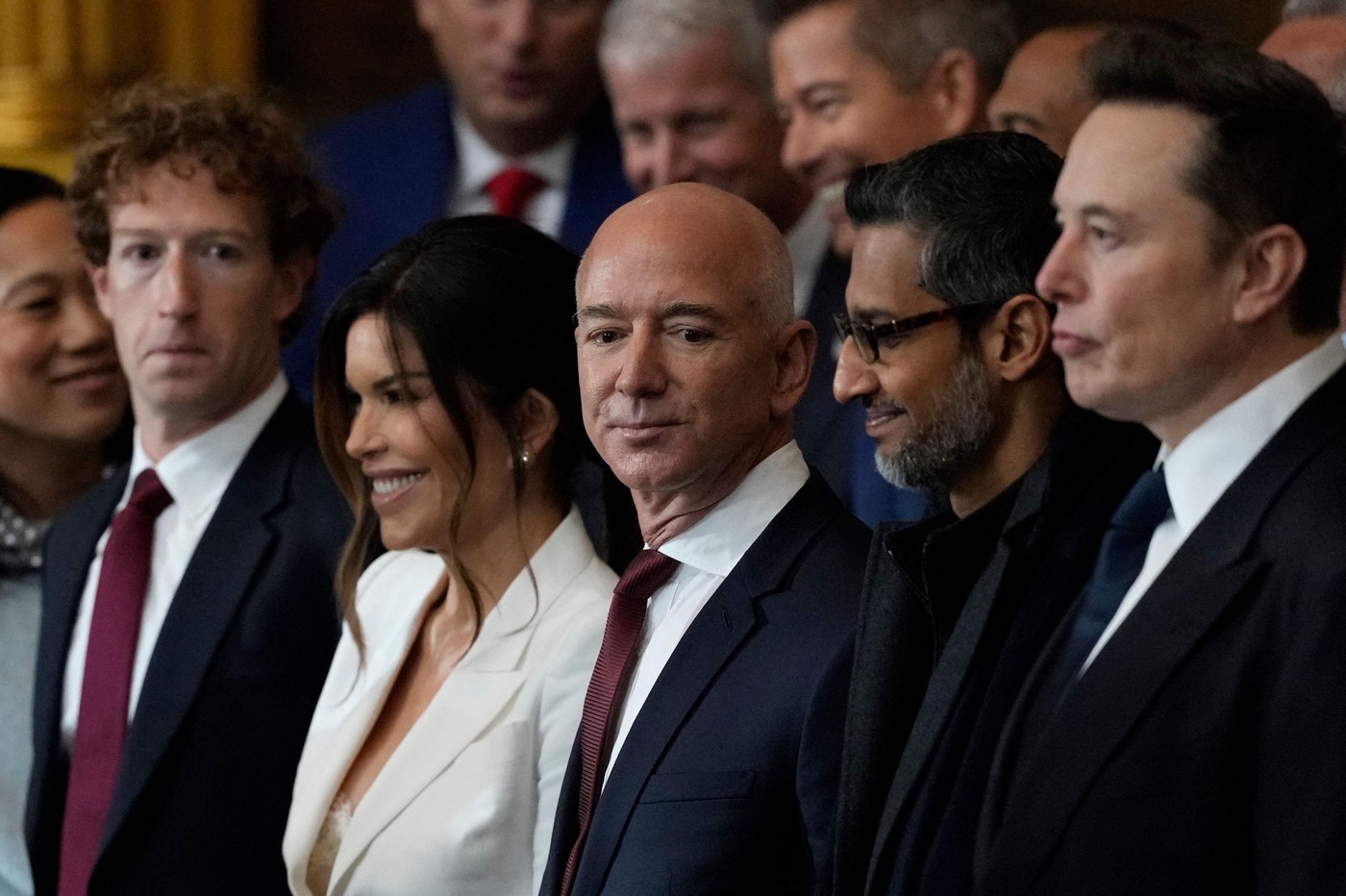 Elon Musk, Jeff Bezos i Mark Zuckerberg