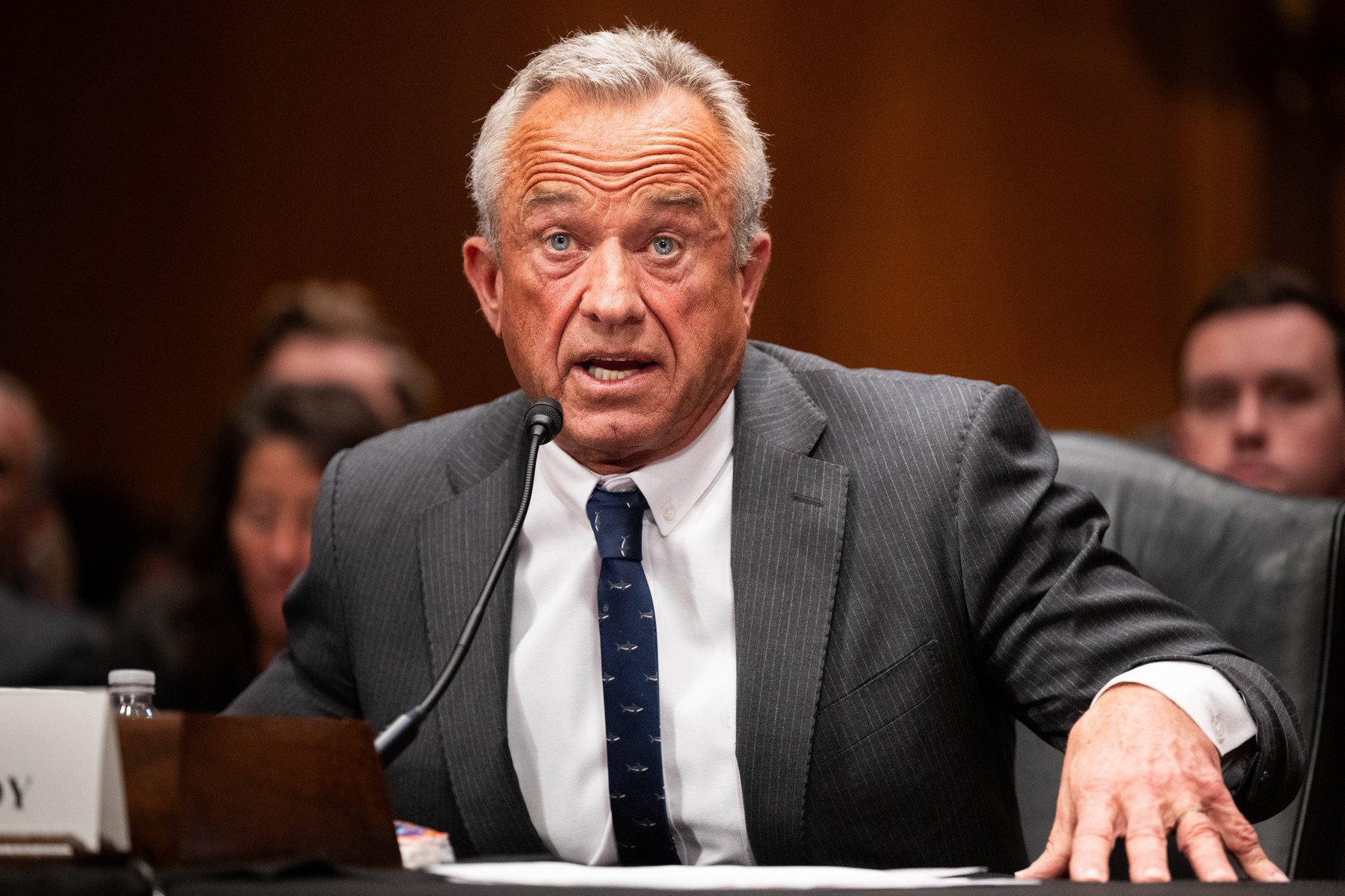 Robert F. Kennedy, Jr., nominee to be Secretary of Health and Human Services, speaking at a hearing of the Senate Health, Education, Labor, and Pensions Committee at the U.S. Capitol. - Michael Brochstein / SOPA Images//SOPAIMAGES_Capitol_250130_ShelpRFKjr_0152/Credit:SOPA Images/SIPA/2501310753,Image: 959071838, License: Rights-managed, Restrictions: , Model Release: no, Credit line: SOPA Images / Sipa Press / Profimedia