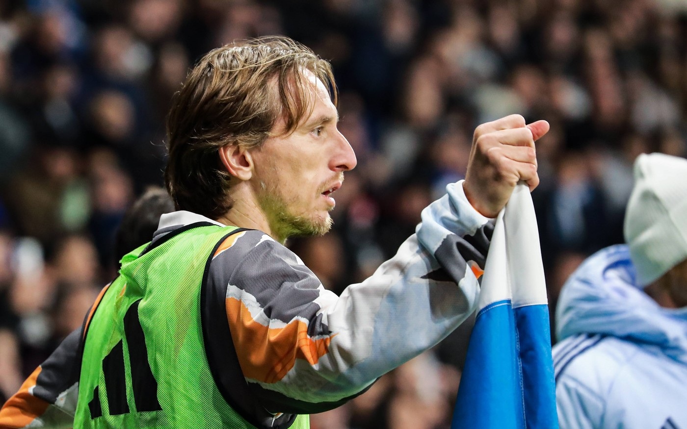Luka MODRIC of Real Madrid during the football match of the 22nd round of LALIGA EA SPORTS between RCD Espanyol de Barcelona and Real Madrid CF at RCDE Stadium on February 1, 2025, in Barcelona, Spain.//BENAYACHEADIL_Sipa.01.2601/Credit:ADIL BENAYACHE/SIPA/2502021208,Image: 959577218, License: Rights-managed, Restrictions: , Model Release: no, Credit line: ADIL BENAYACHE / Sipa Press / Profimedia