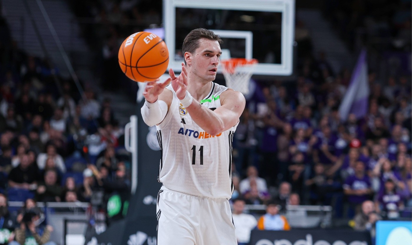 2nd February 2025 Movistar Arena Liga Endesa ACB Real Madrid vs Joventut Badalona Mario Hezonja Real MadridLiga Endesa ACB Real Madrid v Joventut Badalona 900/CordonxPress LOF - Liga Endesa ACB Real Madrid v Joventut Badalona,Image: 959737450, License: Rights-managed, Restrictions: PUBLICATIONxNOTxINxFRAxESP, Model Release: no, Credit line: 900/Cordon Press / imago sportfotodienst / Profimedia