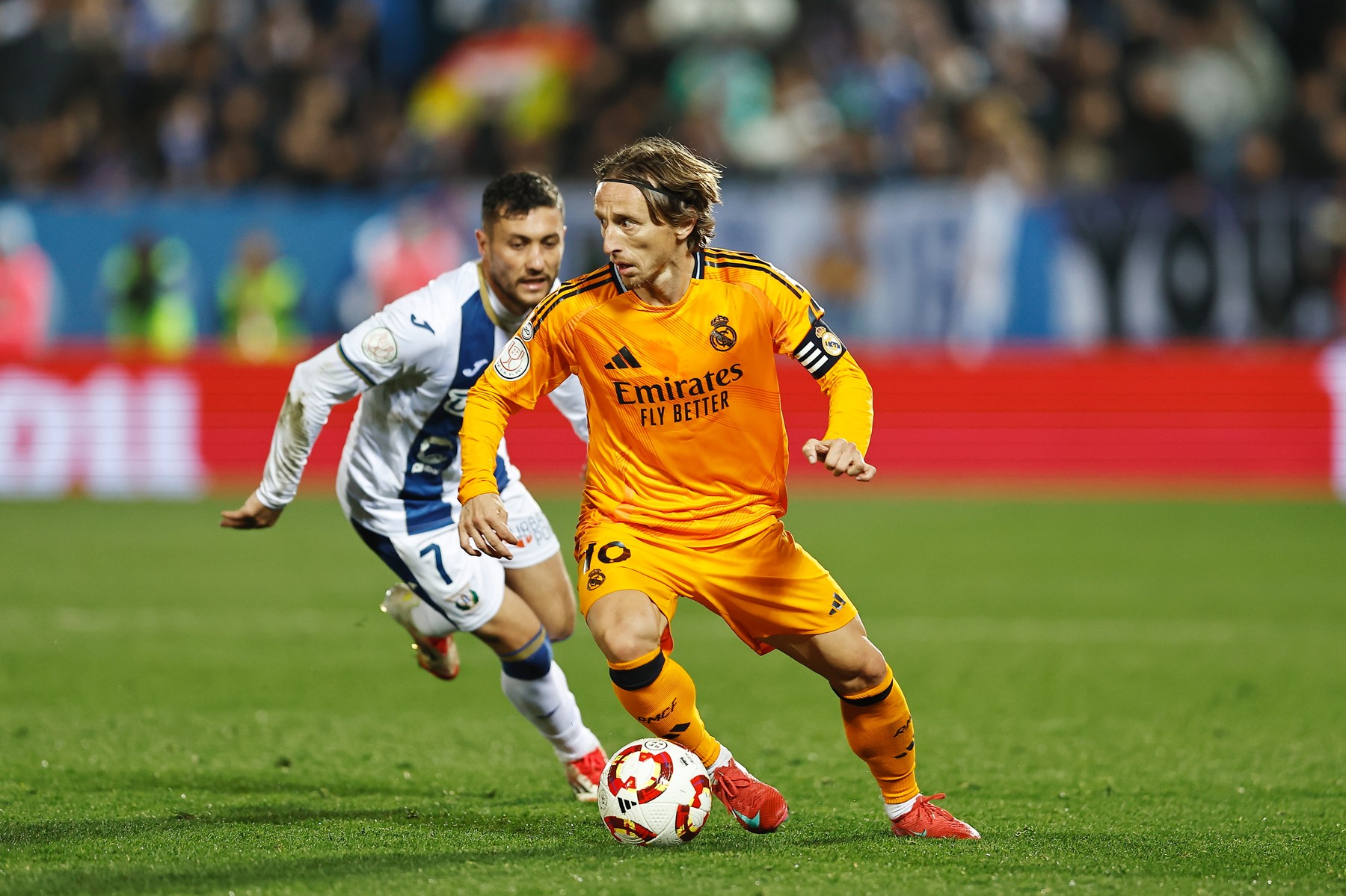 Luka Modric (Real), FEBRUARY 5, 2025 - Football / Soccer : Spanish "Copa del Rey Mapfre" quarter-finals match between CD Leganes 2-3 Real Madrid CF at the Estadio Municipal Butarque in Leganes, Spain.,Image: 960675333, License: Rights-managed, Restrictions: No third party sales, Model Release: no, Credit line: Mutsu Kawamori / AFLO / Profimedia